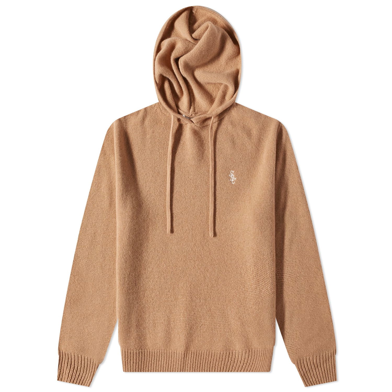 Суитчър Sporty & Rich Iman Cashmere Hoody Бежово | HO731CA, 0