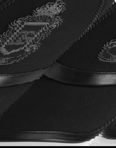 Шапка с козирка Dolce & Gabbana Canvas and Leather Baseball Cap Collection Черно | GH932ZGK068N0000, 2