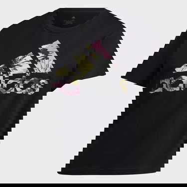 Тениска adidas Performance Floral Print Regular T-Shirt Черно | HI0025, 1