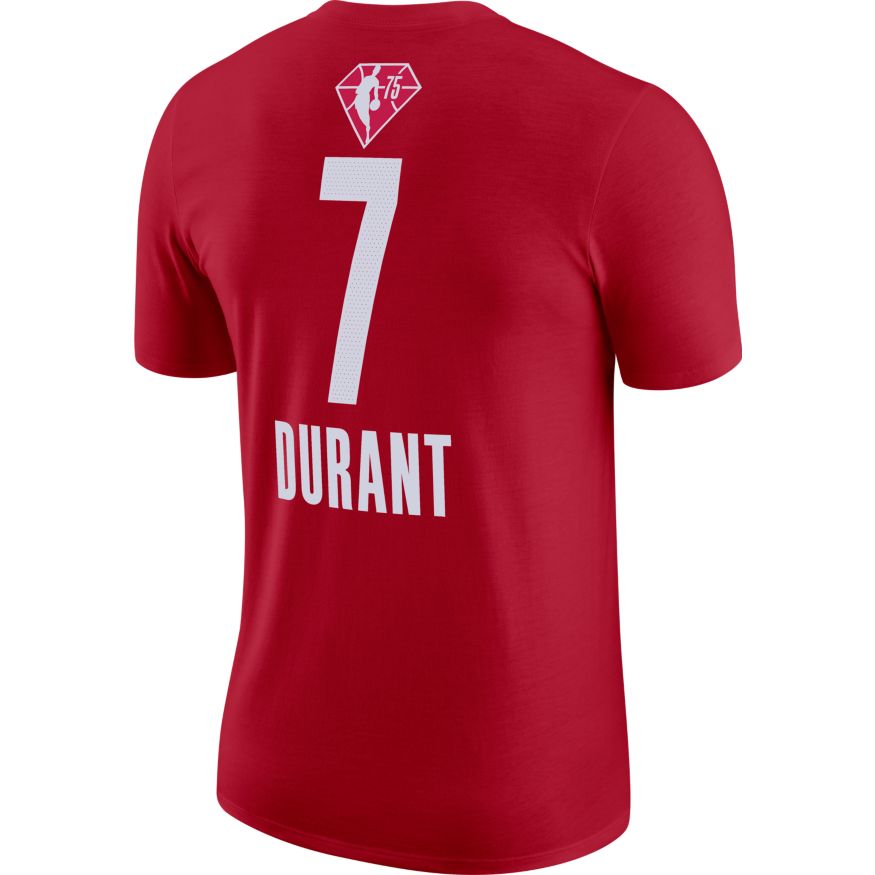 Тениска Jordan All-Star Essential "Kevin Durant Nets" NBA Player Tee Червено | DH7147-612, 1