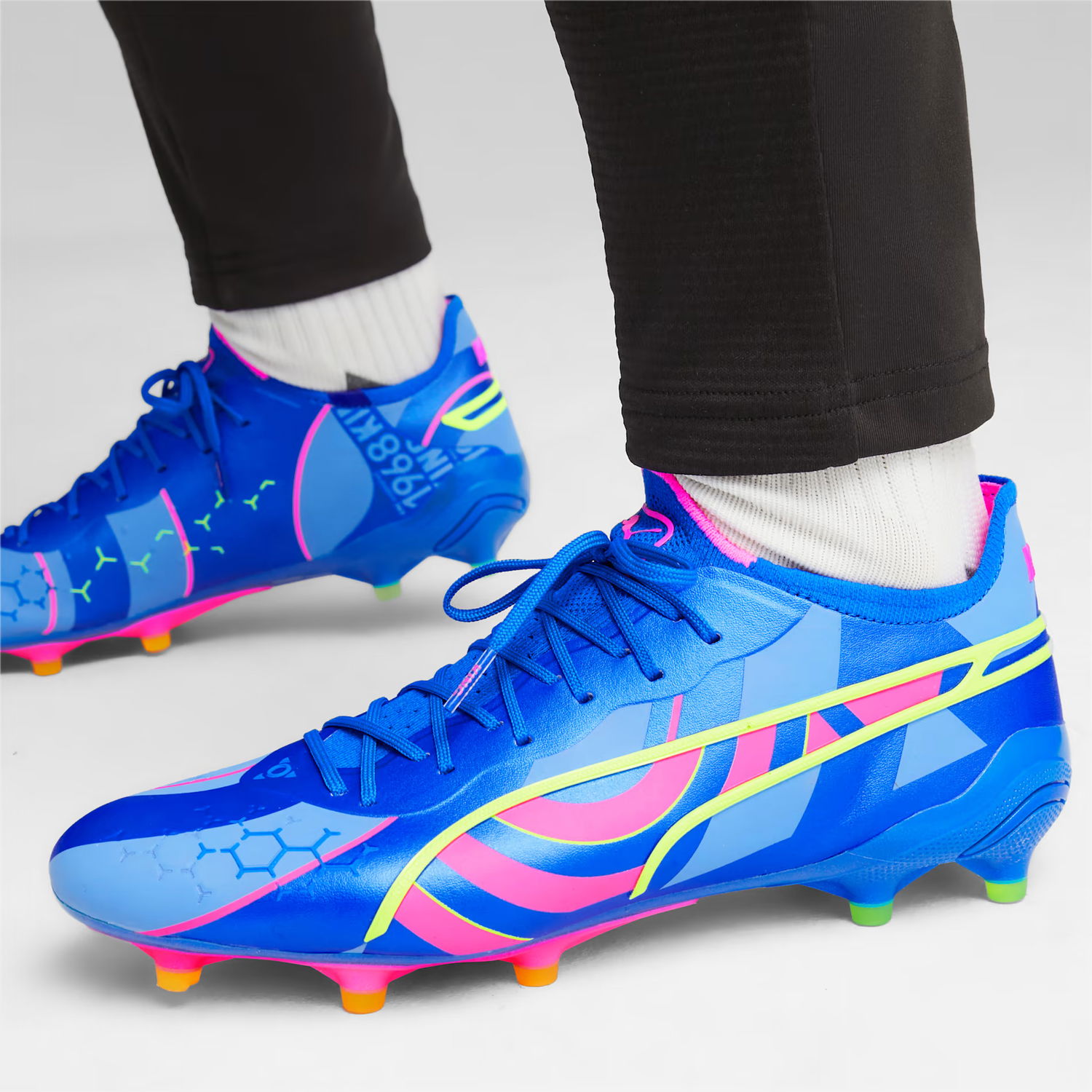 Кецове и обувки Puma Puma KING ULTIMATE FG/AG Синьо | 107553-01, 1