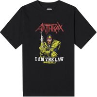 Тениска Neighborhood Anthrax I am the Law T-Shirt Черно | 232PCNH-ST03S-BLK, 1