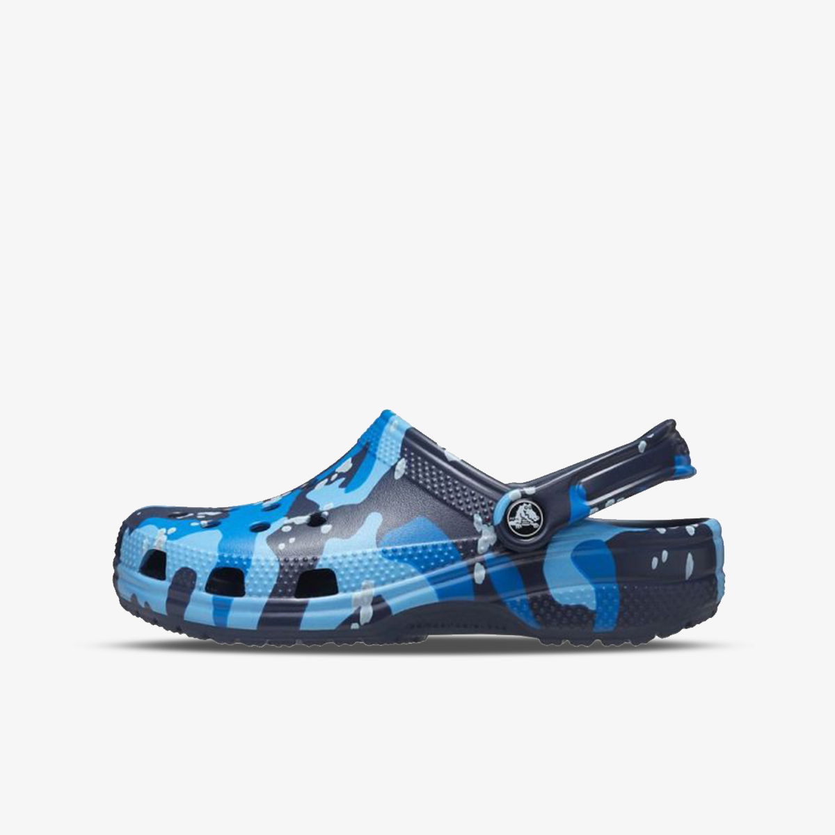 Кецове и обувки Crocs CLASSIC PRINTED CAMO CLOG Синьо | 206454-4HQ, 0