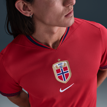 Фланелка Nike Norway Stadium 2025 Replica Dri-FIT Soccer Jersey Червено | FZ9016-657, 3