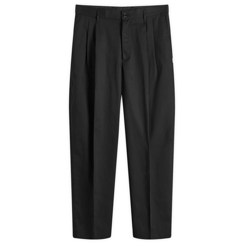 Панталони Neighborhood Two Tuck Black Pants Черно | 241SPNH-PTM06-BK