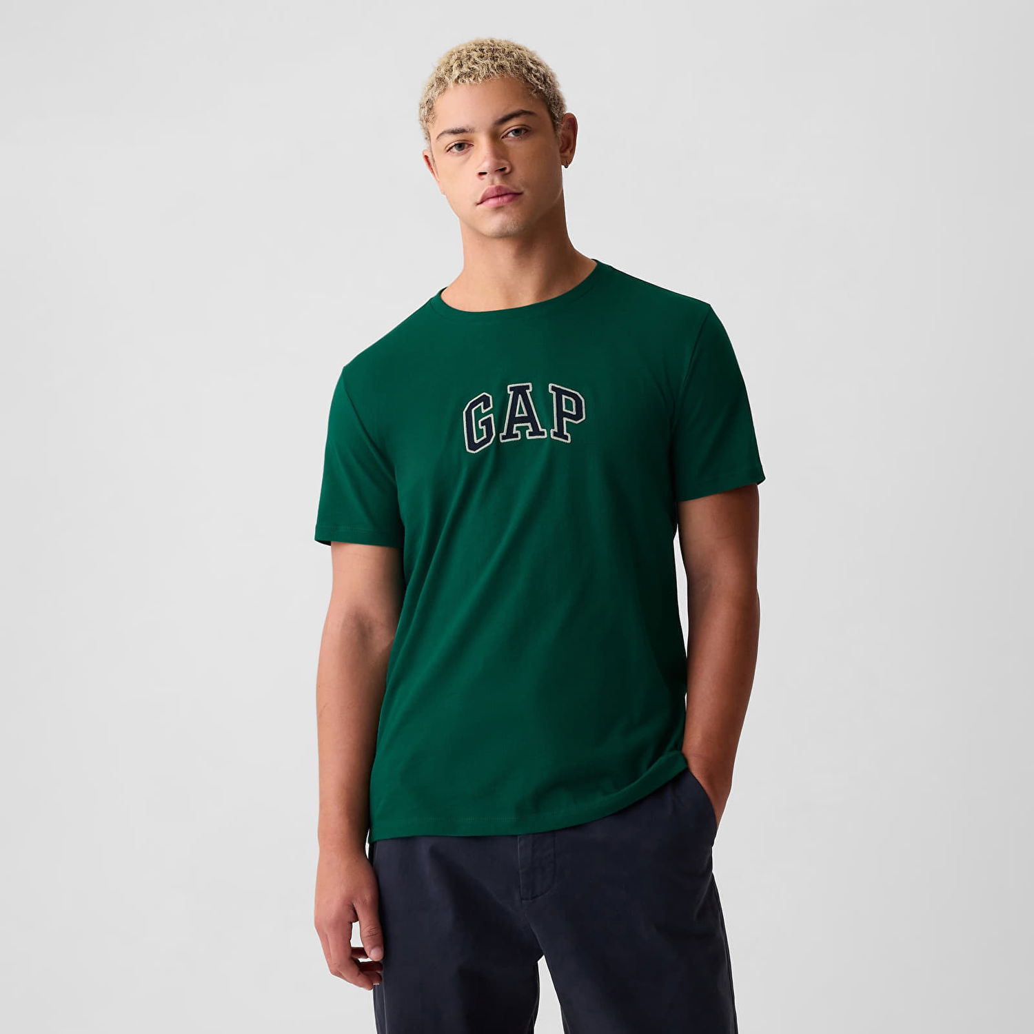 Тениска GAP Logo Tee Aventurine Green 195421 Зелено | 570044-18, 0