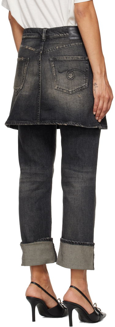 Пола R13 R13 Romeo Double Classic Jeans Сиво | R13WD124 D152D, 2