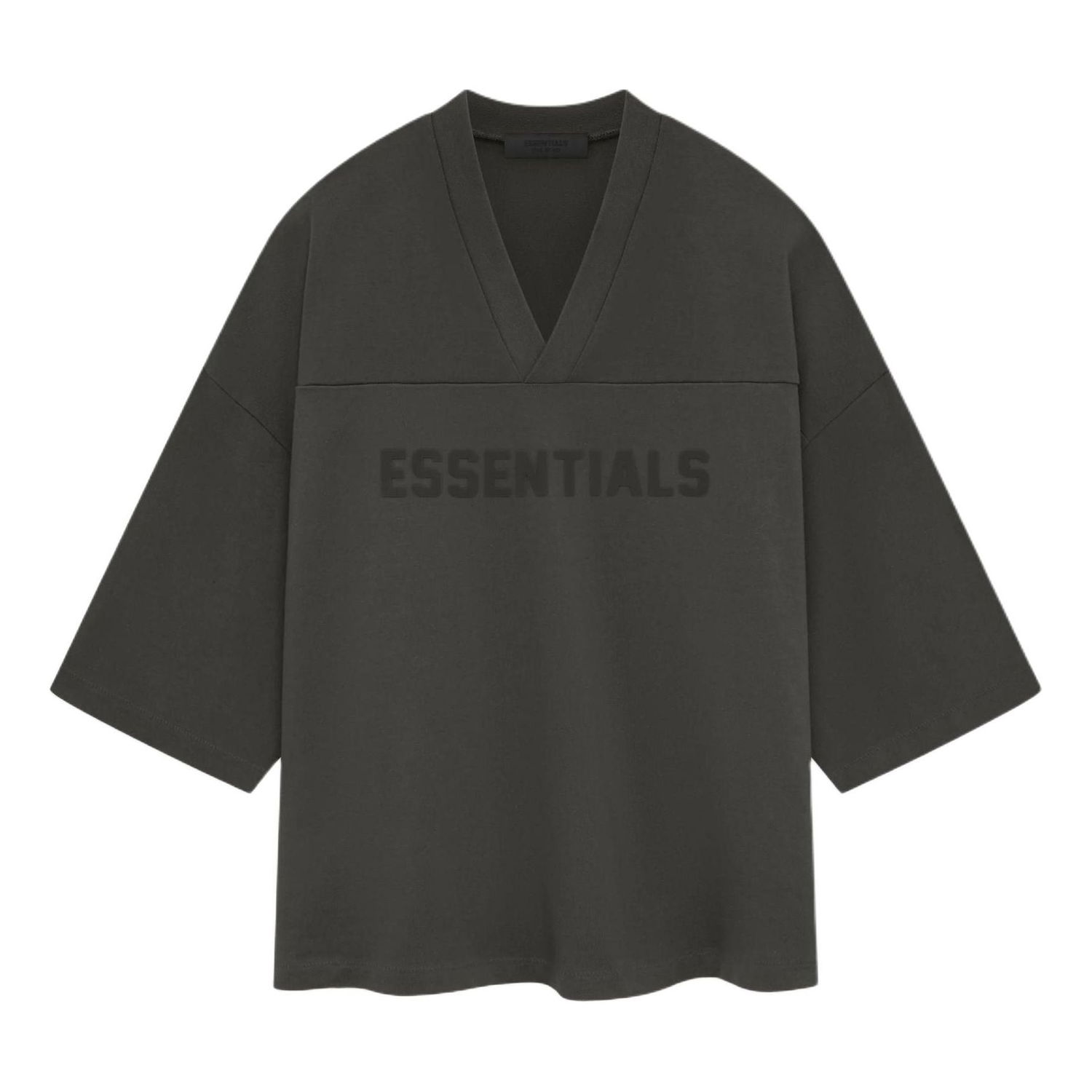 Тениска Fear of God Essentials Football T-Shirt Черно | 125SP244100F, 0