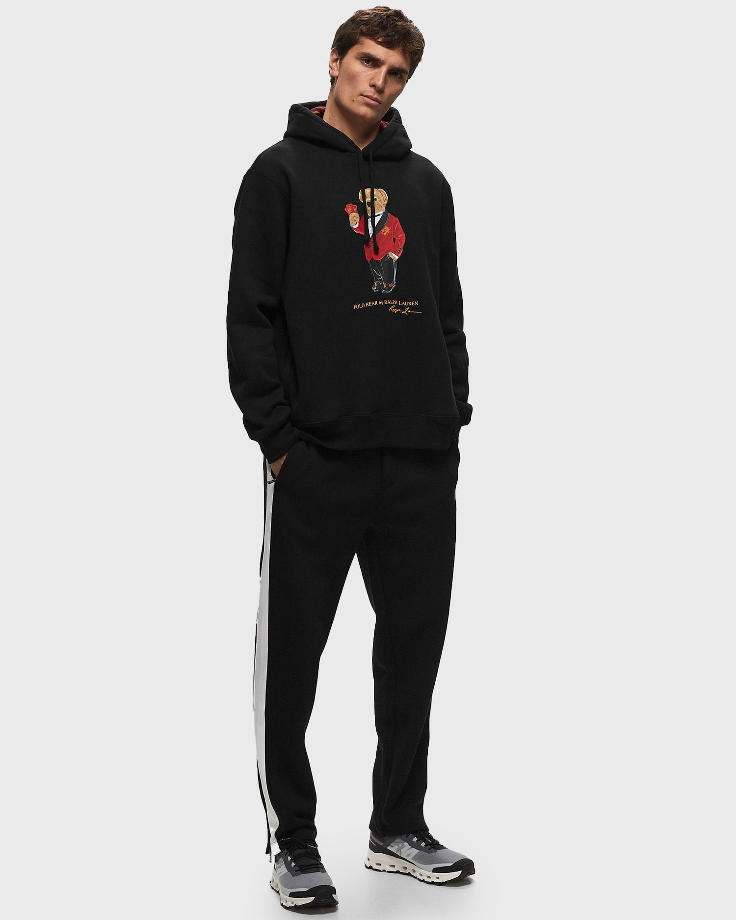 Суитчър Polo by Ralph Lauren Lunar New Year Polo Bear Hoodie Черно | 710926120002, 1