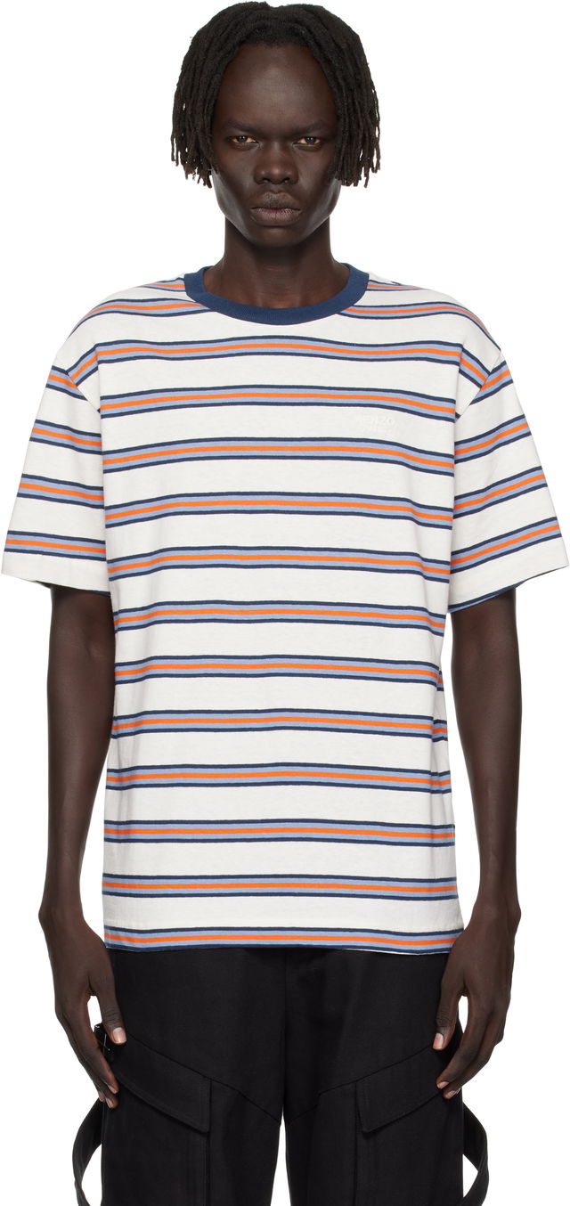 Kenzo Paris 'KENZO Coast Lines' Striped T-Shirt