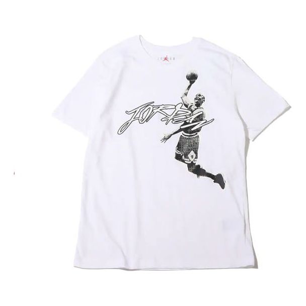 Тениска Jordan Air Jordan Short Sleeve Graphic T-Shirt Бяло | DH8926-100