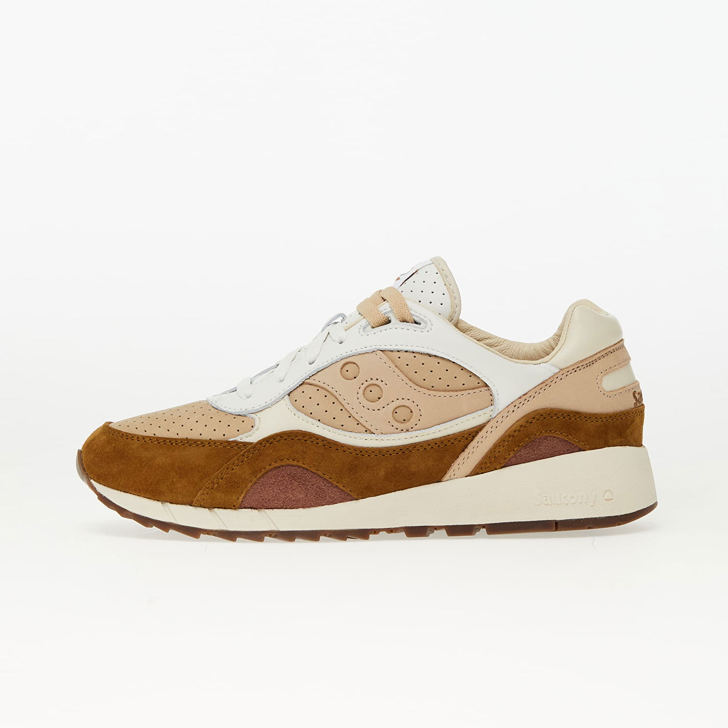 Кецове и обувки Saucony Shadow 6000 Brown/ White Кафяво | S70775-1, 0