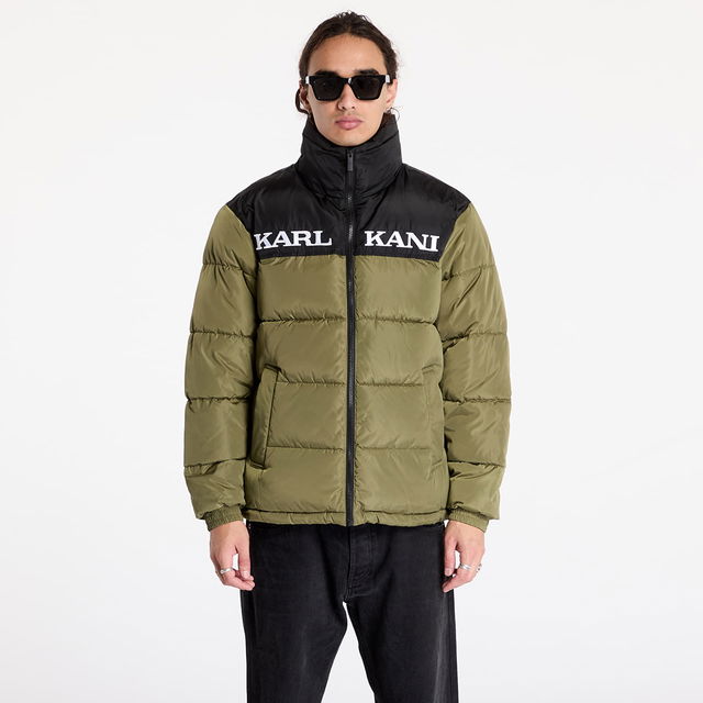 Jacket Retro Essential Puffer Jacket Olive L