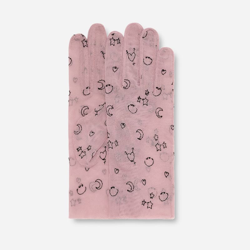 Ръкавици UGG UGG Areum Gloves Розово | 102532-DLLC, 1