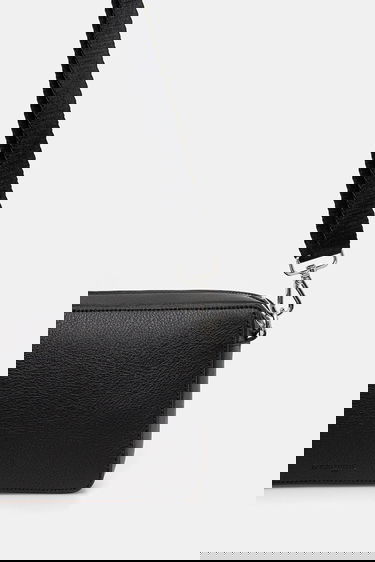 Дамска чанта MAISON KITSUNÉ Profile Fox Crossbody Черно | PM05106LC0045, 2