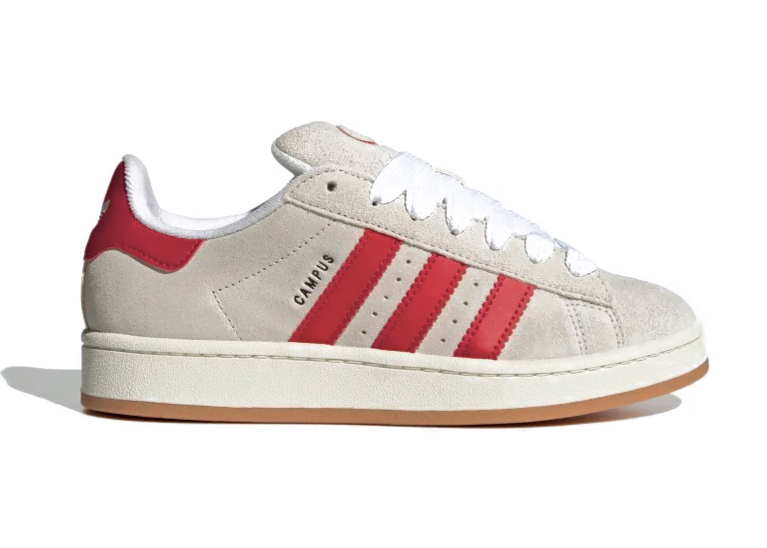 Кецове и обувки adidas Originals Campus 00s "Crystal White Better Scarlet" Сиво | GY0037, 0