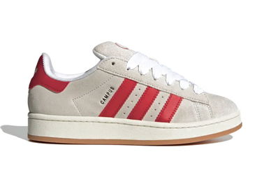 Кецове и обувки adidas Originals Campus 00s "Crystal White Better Scarlet" Сиво | GY0037, 0