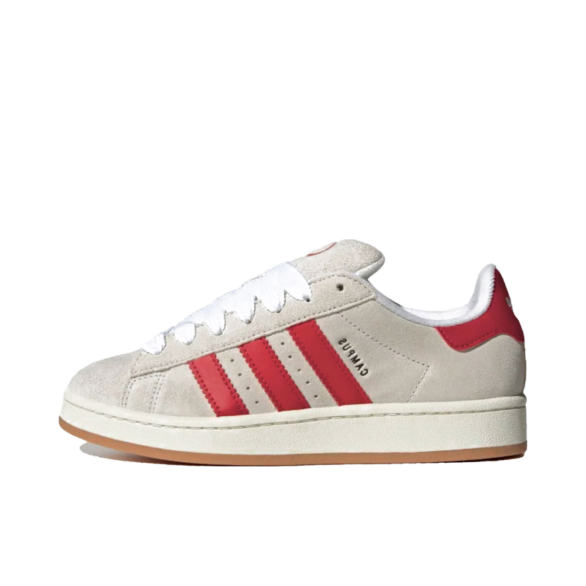Кецове и обувки adidas Originals Campus 00s "Crystal White Better Scarlet" Сиво | GY0037