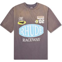 Тениска Rhude Raceway T-Shirt Сиво | RHPF23TT07012675, 1
