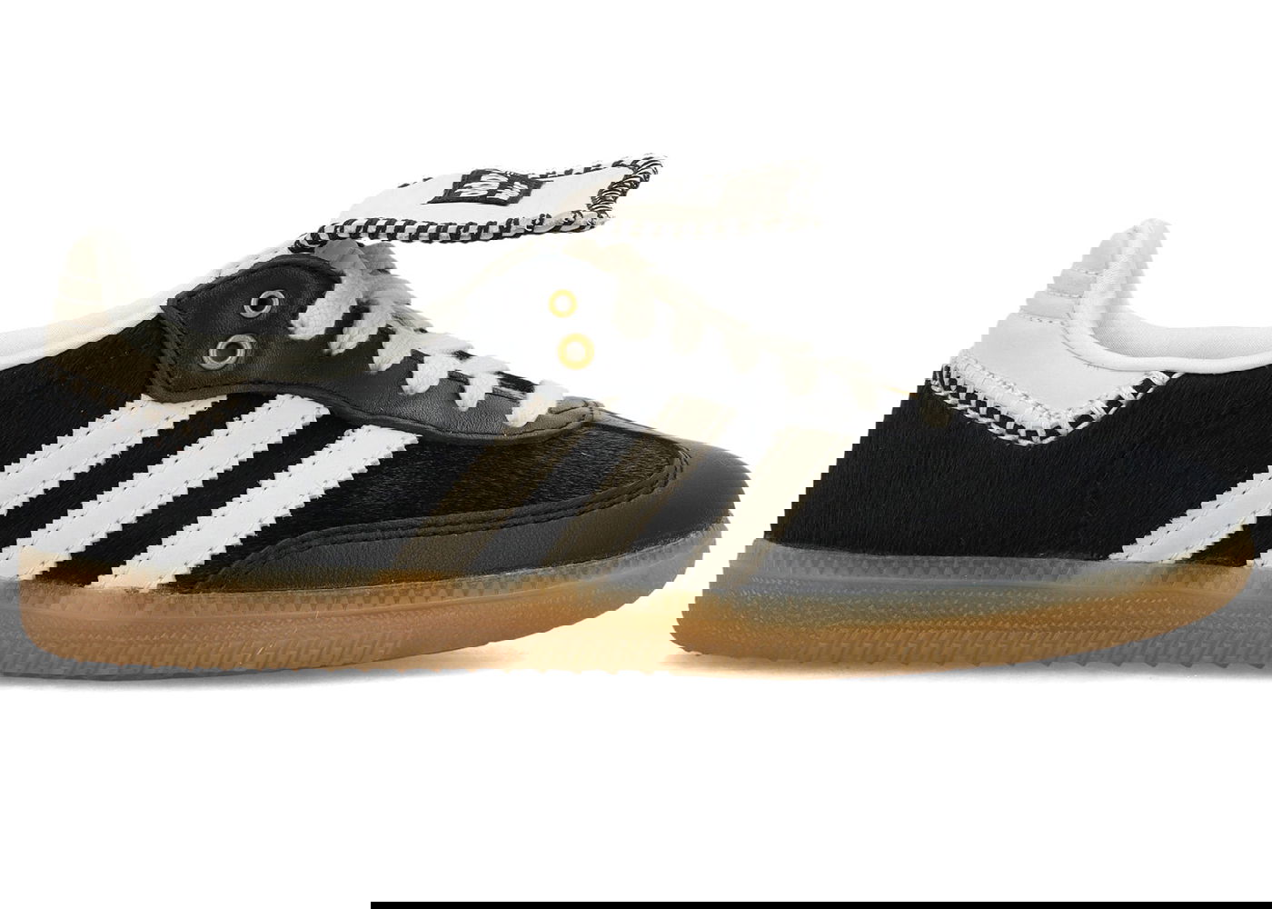 Кецове и обувки adidas Originals Wales Bonner x Samba Nylon "Core Black" Черно | IE0580, 1
