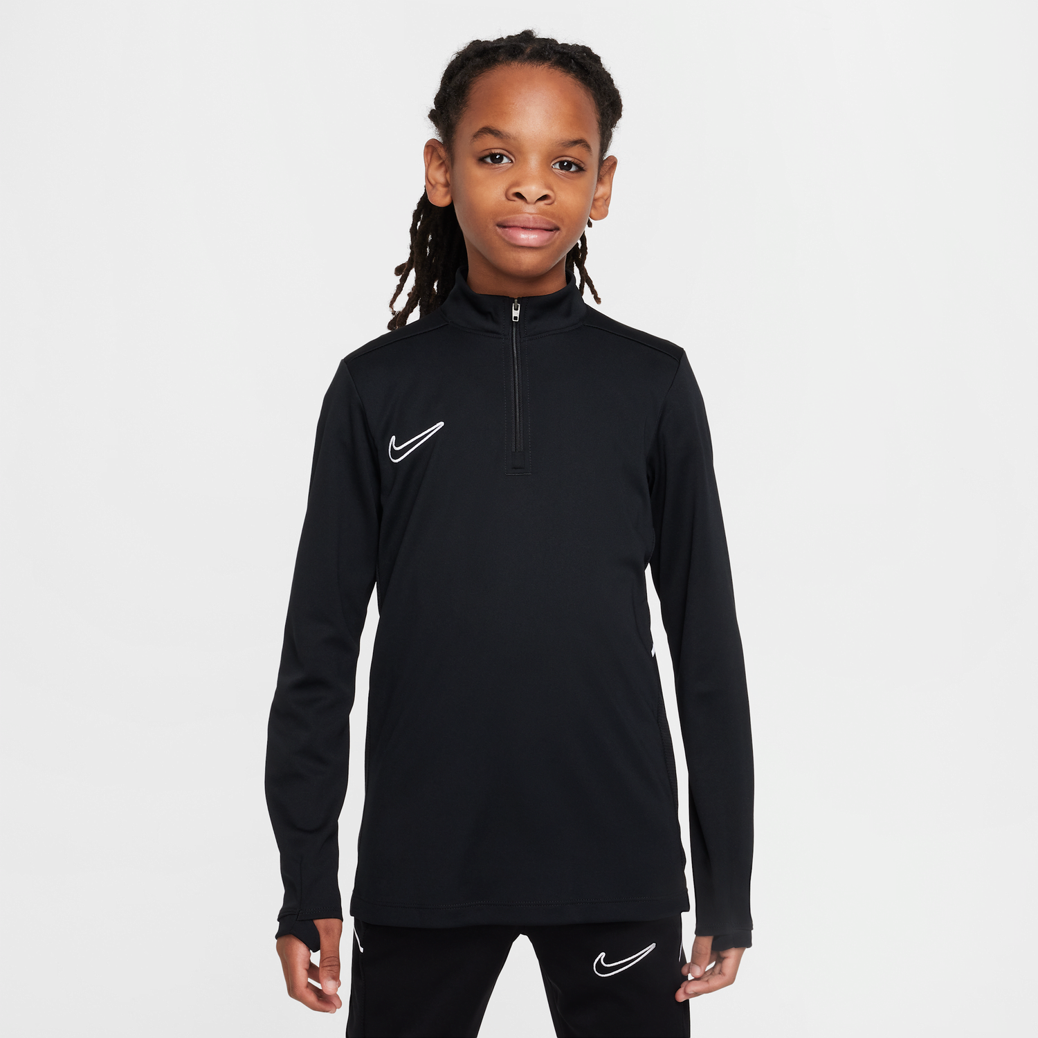 Суитчър Nike Academy Dri-FIT Long Sleeve Quarter-Zip Training Top Черно | HJ3721-010, 1