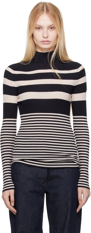 Пуловер Moncler Moncler Striped Wool Turtleneck Многоцветен | K10939F00002M1180, 0