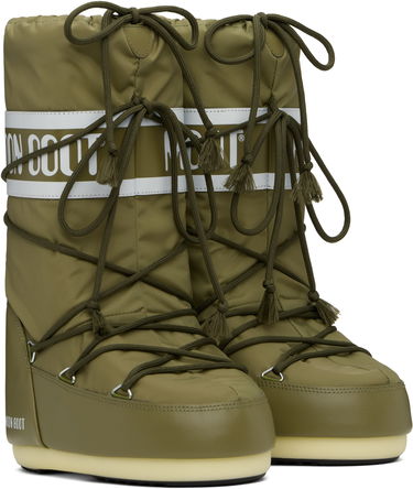 Кецове и обувки Moon Boot MB ICON NYLON Boots Синьо | 80D1400440.H004, 4
