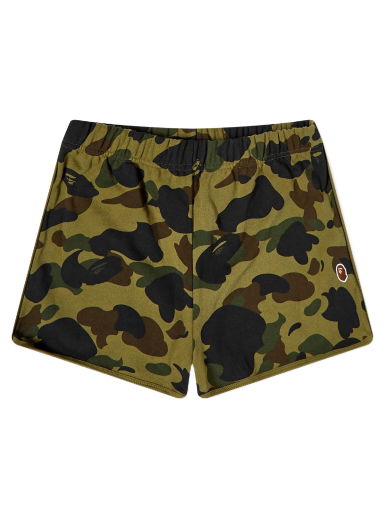 1st Camo Sweat Shorts Green