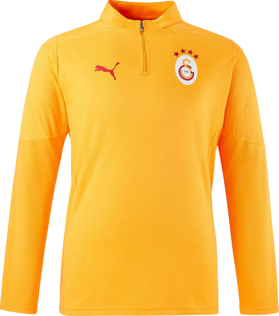 Тениска Puma Galatasaray SK Training 1/4 Zip Top Жълто | 77967611-202, 0