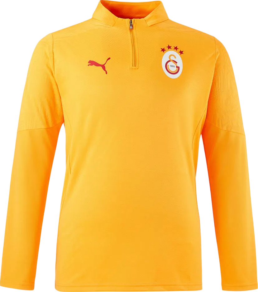 Тениска Puma Galatasaray SK Training 1/4 Zip Top Жълто | 77967611-202