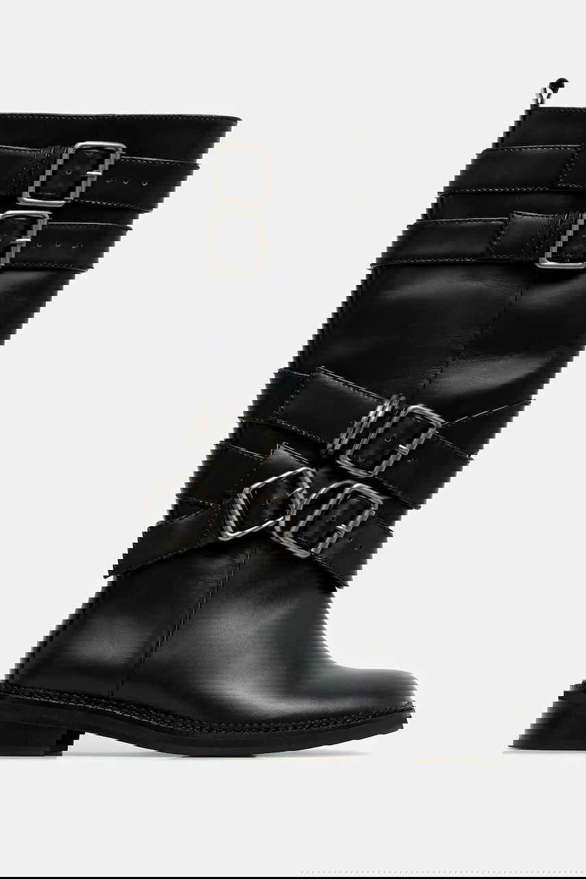Кецове и обувки Andersson Bell Andersson Bell Layered Strap Boots Черно | aaa483w, 1