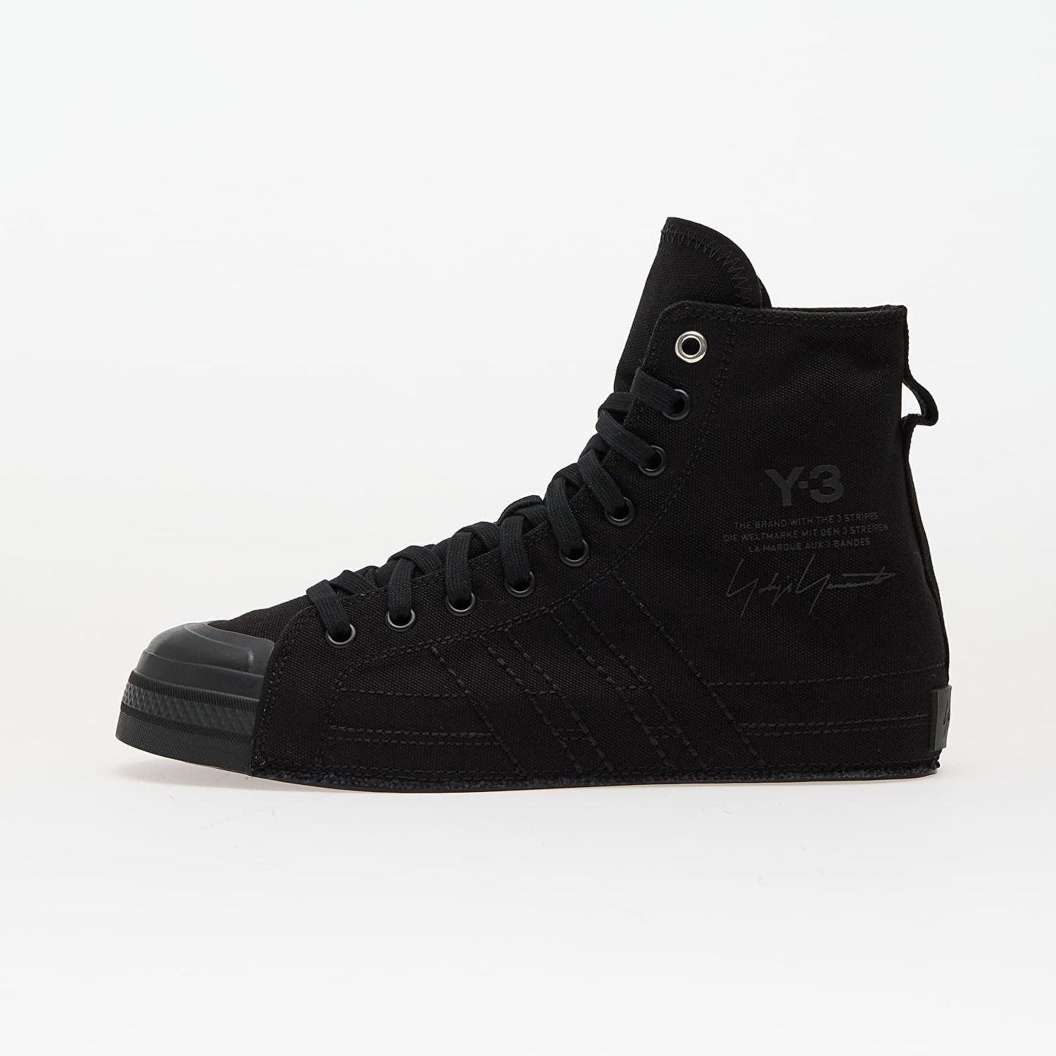 Кецове и обувки Y-3 Y-3 Nizza Hi Черно | JR8804, 0