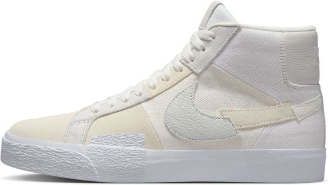 Кецове и обувки Nike SB Zoom Blazer Mid Premium Бяло | FB3262-100, 0