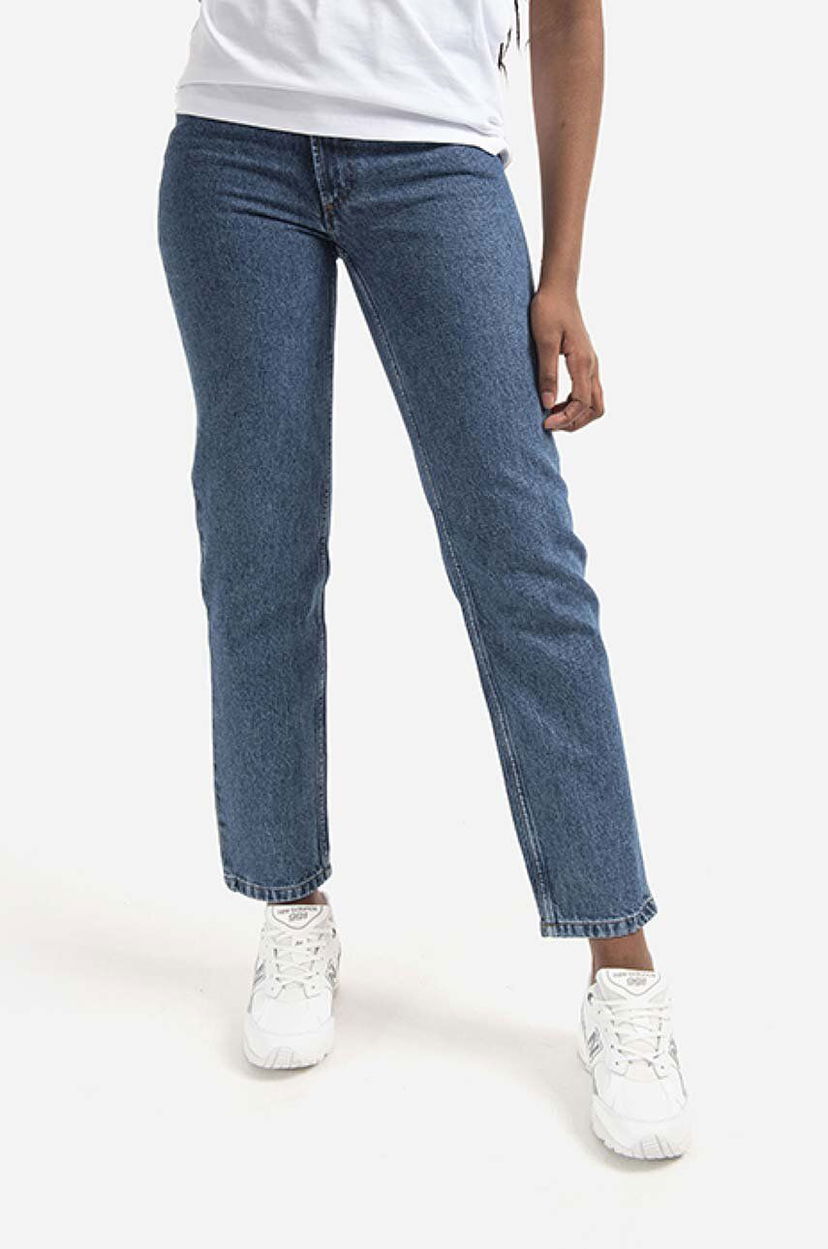 Дънки A.P.C. Jean Martin High Waist Jeans Синьо | COETK.F09122