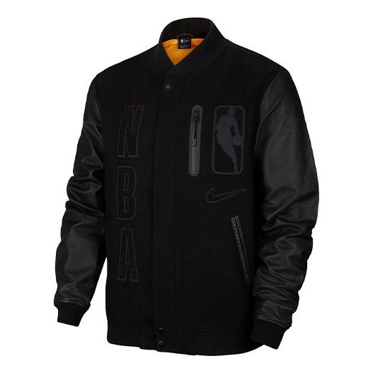 Яке бомбър Nike Team 31Courtside NBA Destroyer Jacket Черно | CT9040-010, 0