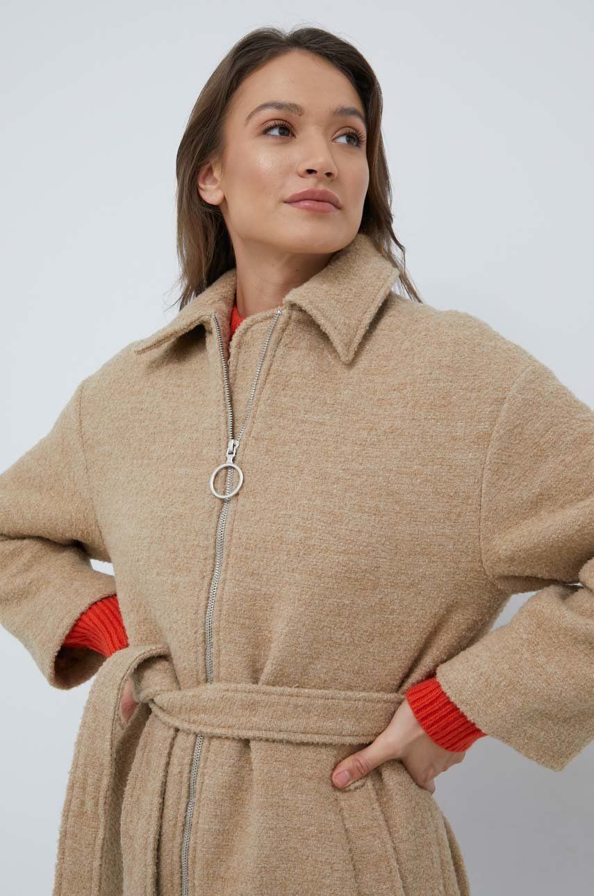 Палта United Colors of Benetton Coat Бежово | 2WDPDN00Z.993, 0