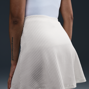 Пола Nike Ribbed Mini Skirt Sportswear Chill Knit Бежово | HJ1839-133, 3
