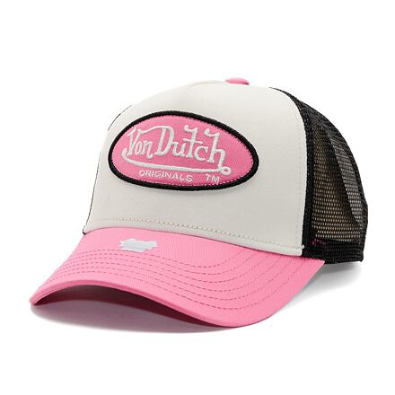 Шапка с козирка Von Dutch Von Dutch Trucker Boston Twill Cap Розово | VD-7030777, 0