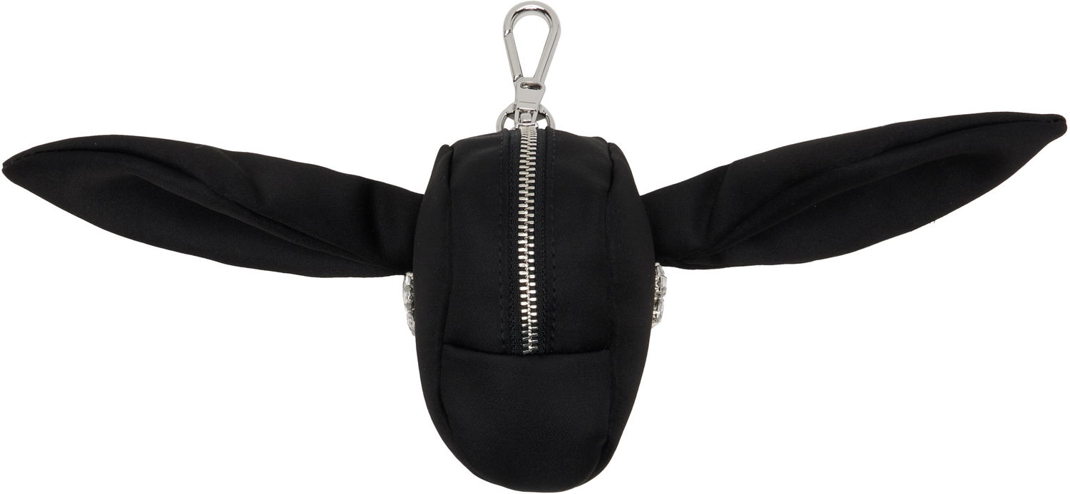 Ключодържатели Simone Rocha Simone Rocha Satin Hare Coin Purse Bag Charm Черно | COINPURSE1 0812, 1