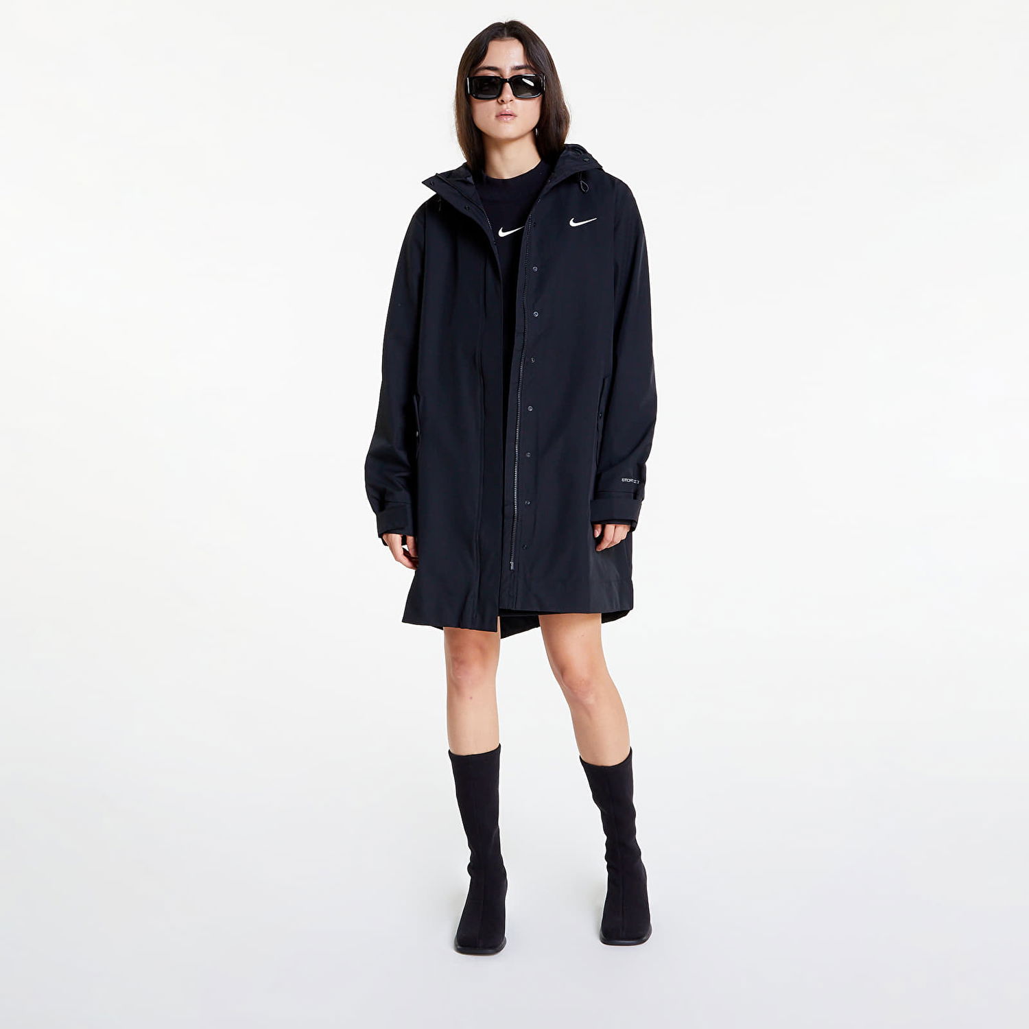 Парка Nike Sportswear Essential Sf Woven Parka Черно | DM6245-010, 0