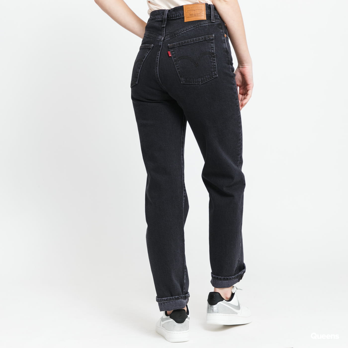 Дънки Levi's Ribcage Straight ankle Черно | 72693-0037, 1