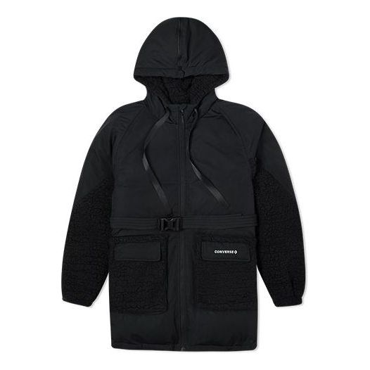 Пухо яке Converse Down & Fleece Utility Jacket Черно | 10021987-A02, 0