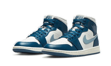 Кецове и обувки Jordan Air Jordan 1 Mid W Синьо | BQ6472-414, 4