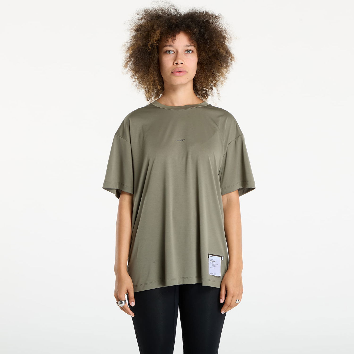 Тениска Satisfy Satisfy Auralite T-Shirt Зелено | 11000-DO-SA, 1