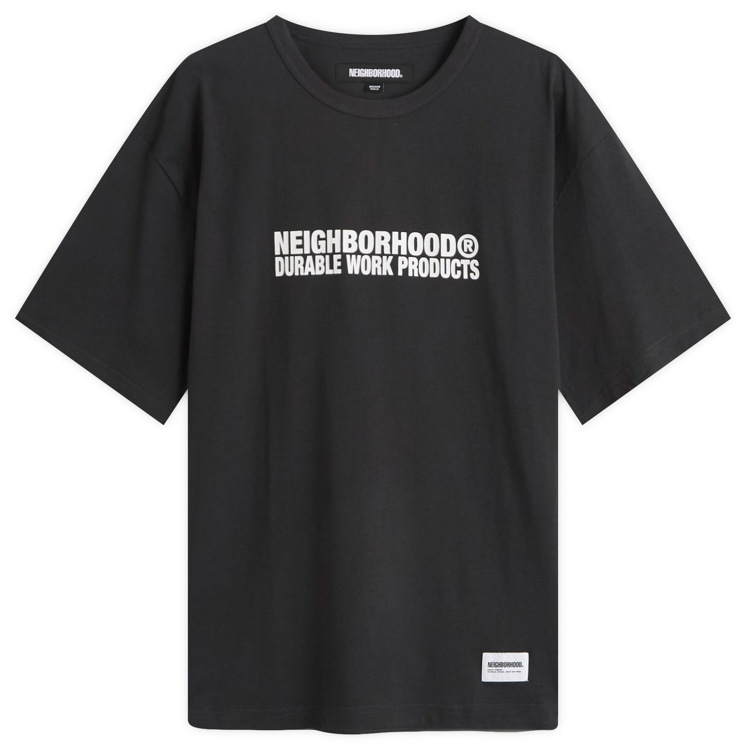 Тениска Neighborhood Sheltech Logo T-Shirt, Size Large Черно | 251BWNH-CSM02-BLK, 1