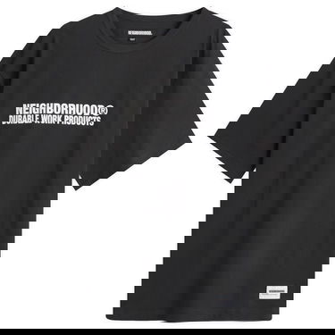 Тениска Neighborhood Sheltech Logo T-Shirt, Size Large Черно | 251BWNH-CSM02-BLK, 1