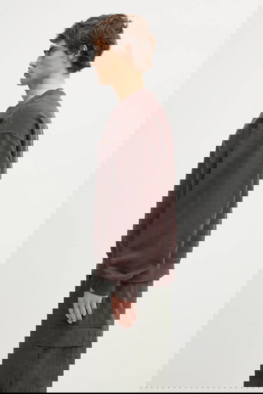 Суитчър Carhartt WIP Vista Sweat Plain Cotton Sweatshirt Кафяво | I029522.33HGD, 1