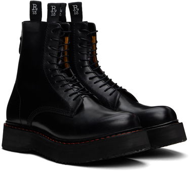 Облекло R13 R13 Single Stack Boots Черно | R13MS025-S001A, 3
