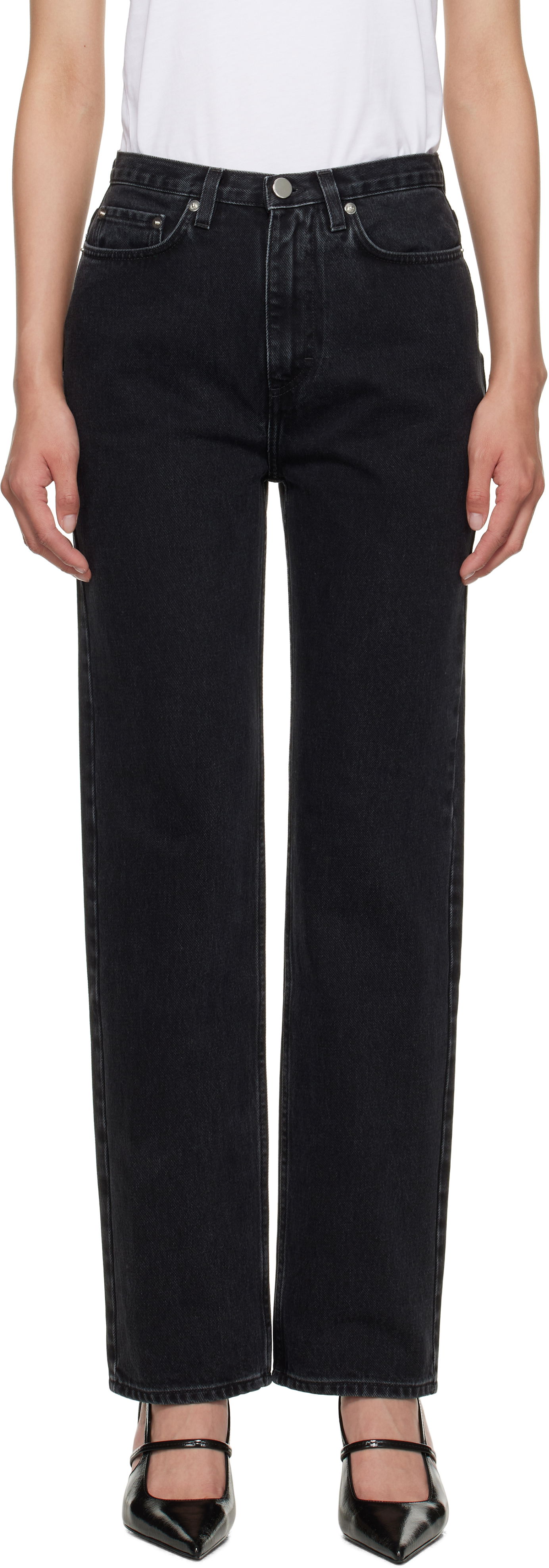 Дънки Loulou de Saison Loulou de Saison Jude Jeans Черно | JUDE, 0