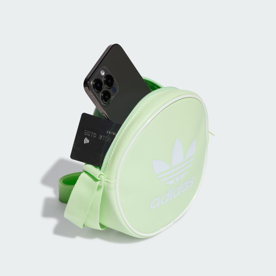 Чанта през рамо adidas Performance Round Crossbody Bag Зелено | IT4829, 1